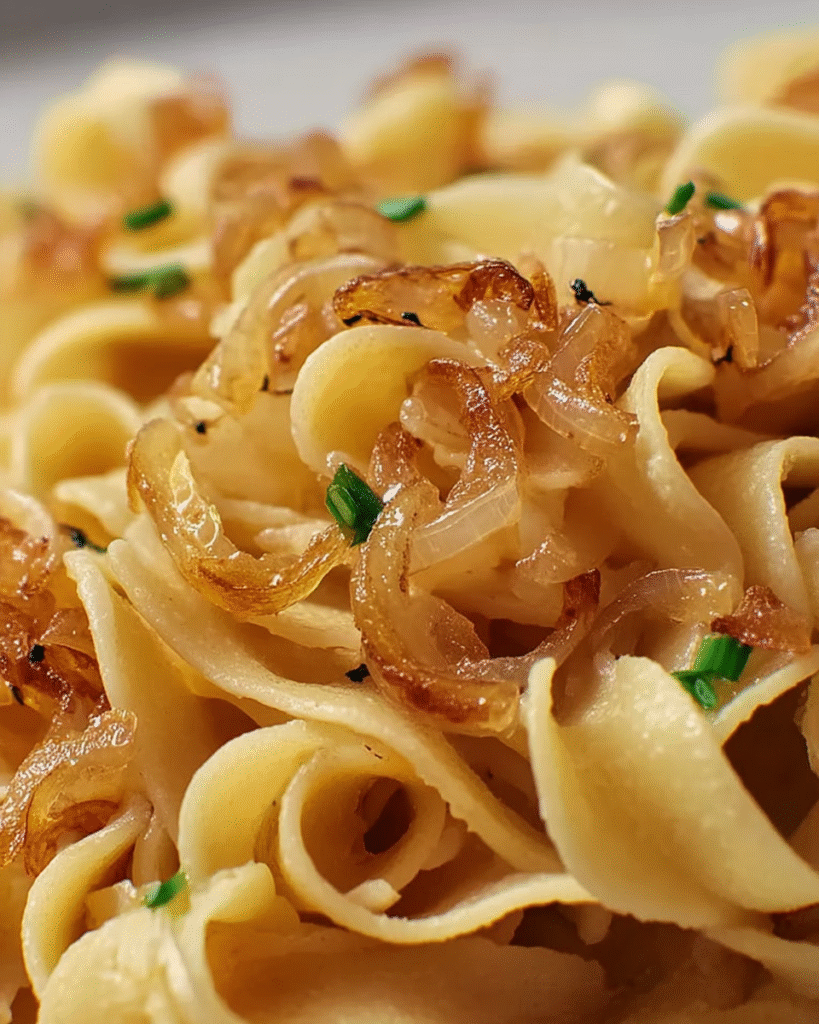 Storing Leftover Onion Pasta in Airtight Container